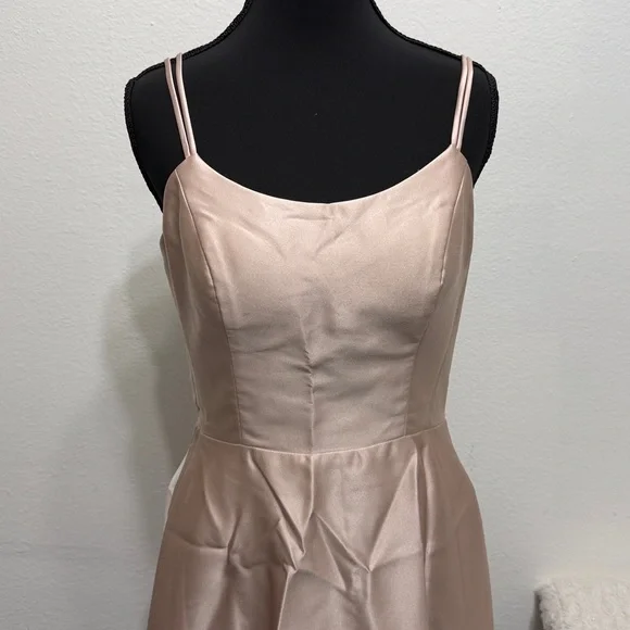 XSCAPE Womens Pink Zippered Sleeveless Scoop Neck size 2 - Picture 9 of 9